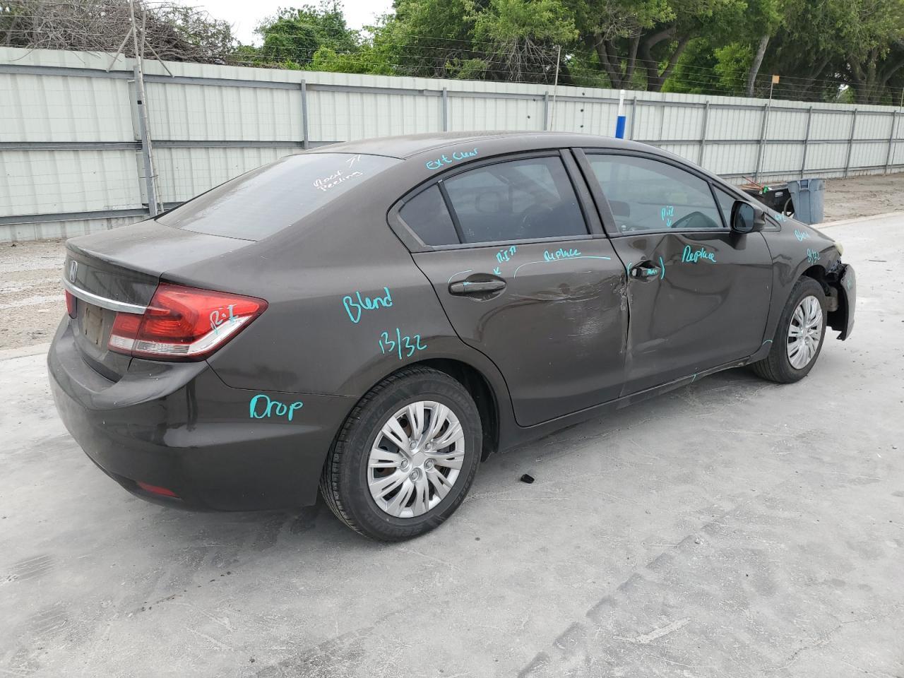 2013 HONDA CIVIC LX - Фото 3