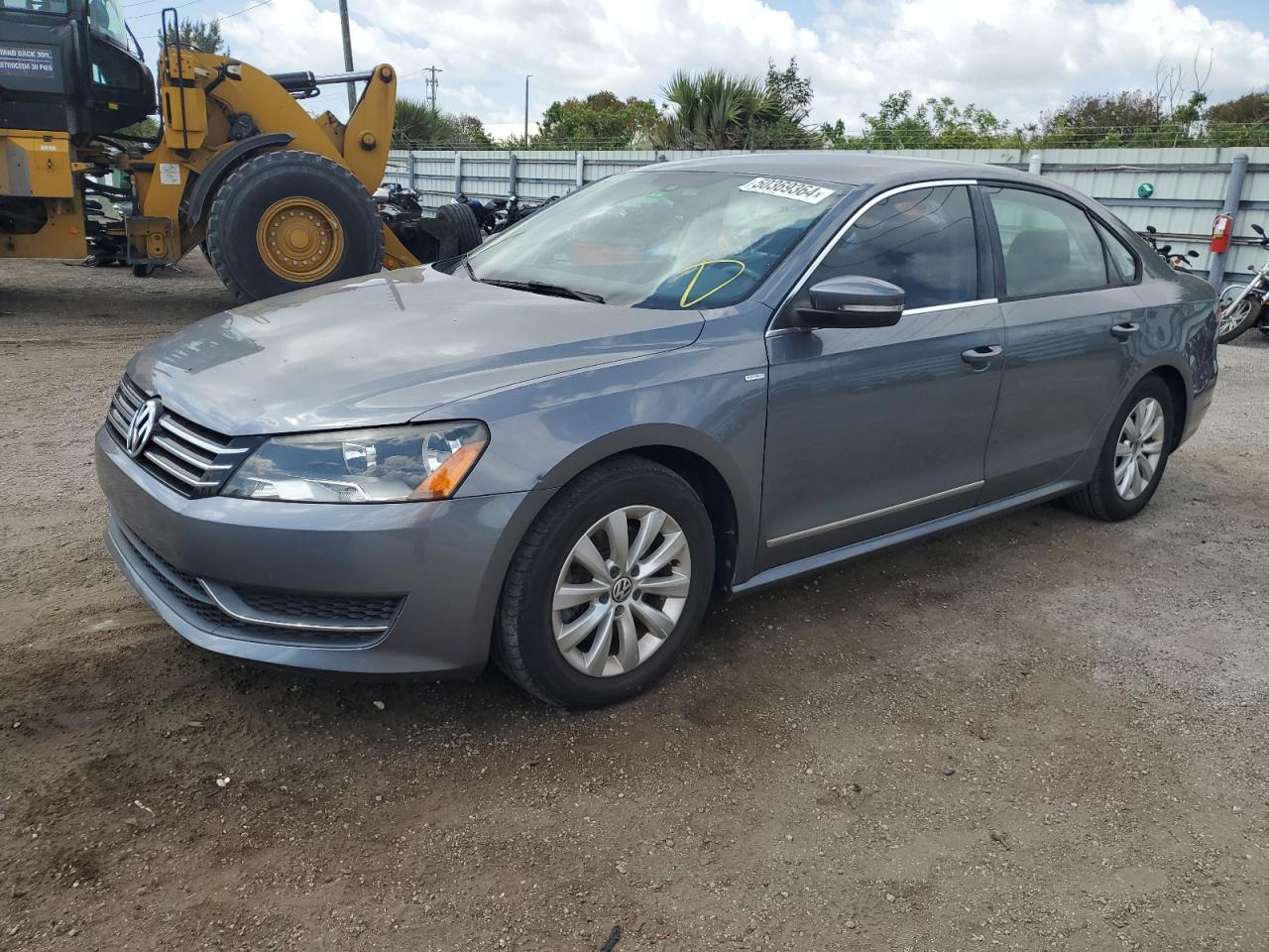 2015 VOLKSWAGEN PASSAT S