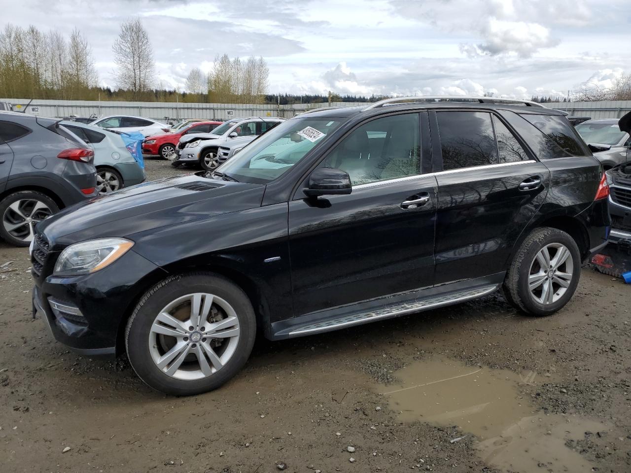 2012 MERCEDES-BENZ ML 350 BLU car image