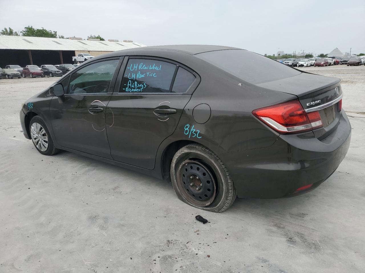 2013 HONDA CIVIC LX - Фото 2