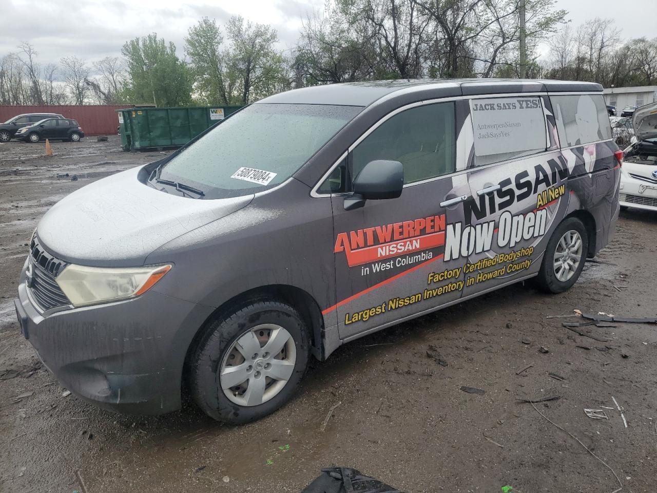 2012 NISSAN QUEST S