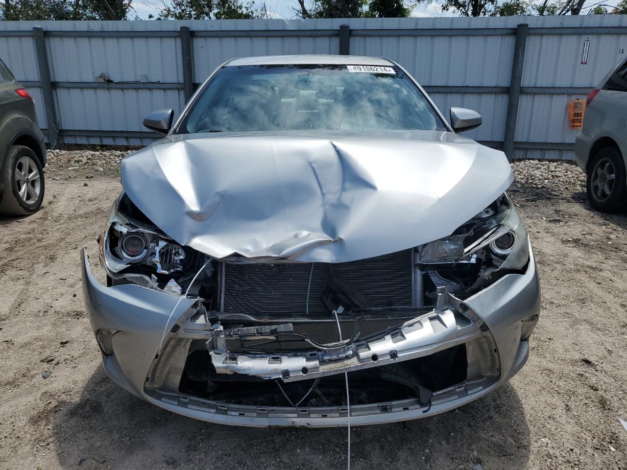 2016 TOYOTA CAMRY LE - Фото 5