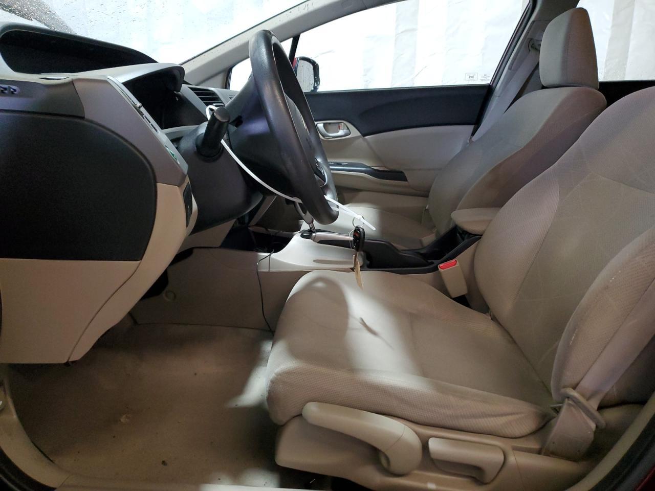 2012 HONDA CIVIC LX - Фото 7