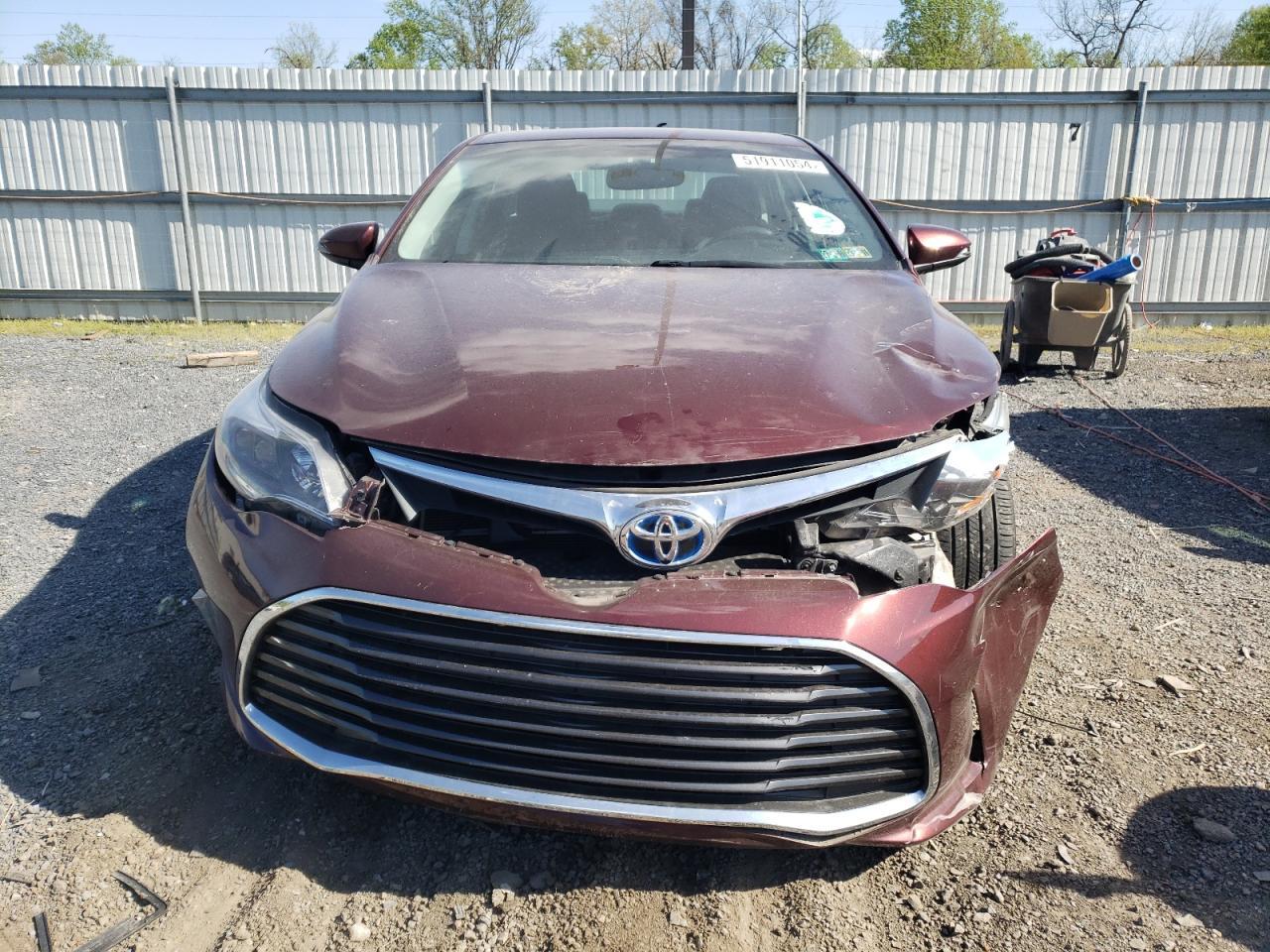 2016 TOYOTA AVALON HYB - Image 5