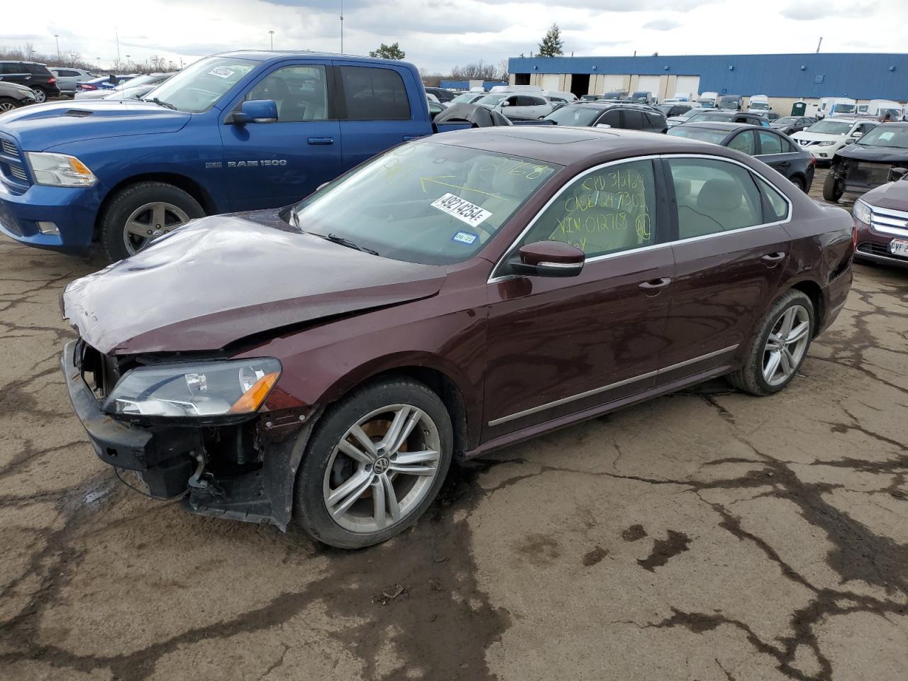 2014 VOLKSWAGEN PASSAT SEL car image