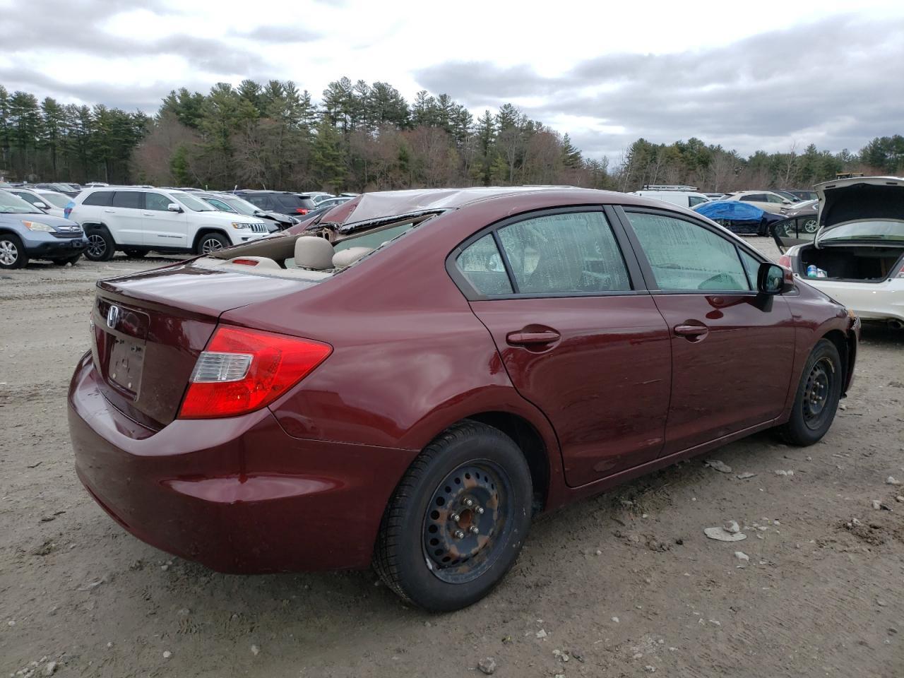 2012 HONDA CIVIC LX - Image 3