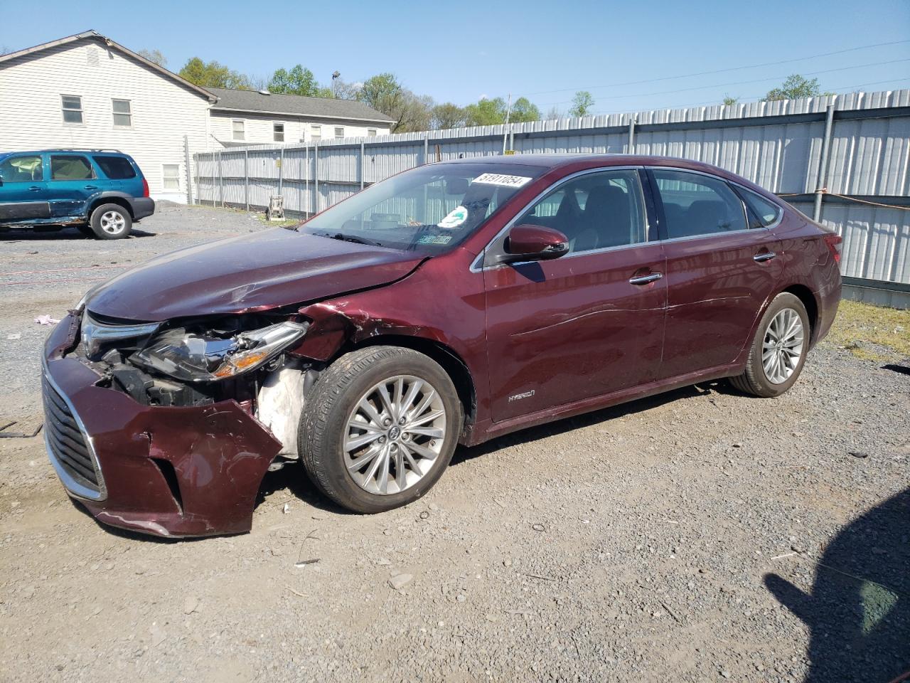 2016 TOYOTA AVALON HYB car image