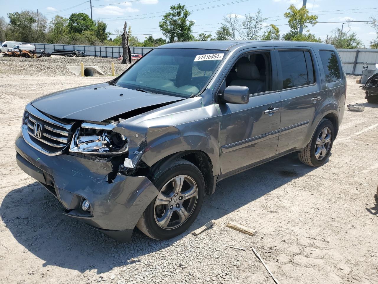2012 HONDA PILOT EXL
