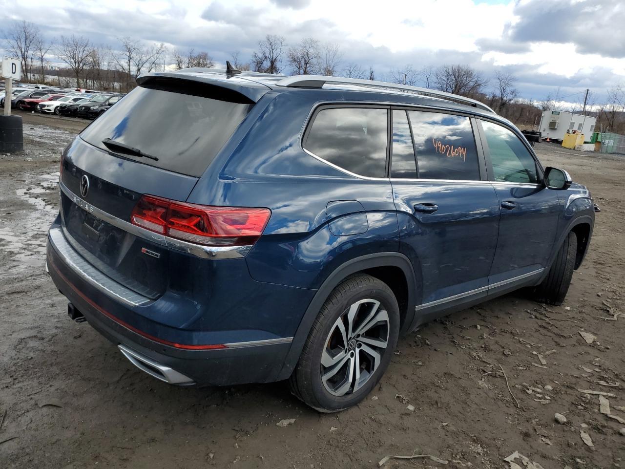 2022 VOLKSWAGEN ATLAS SEL - Фото 3