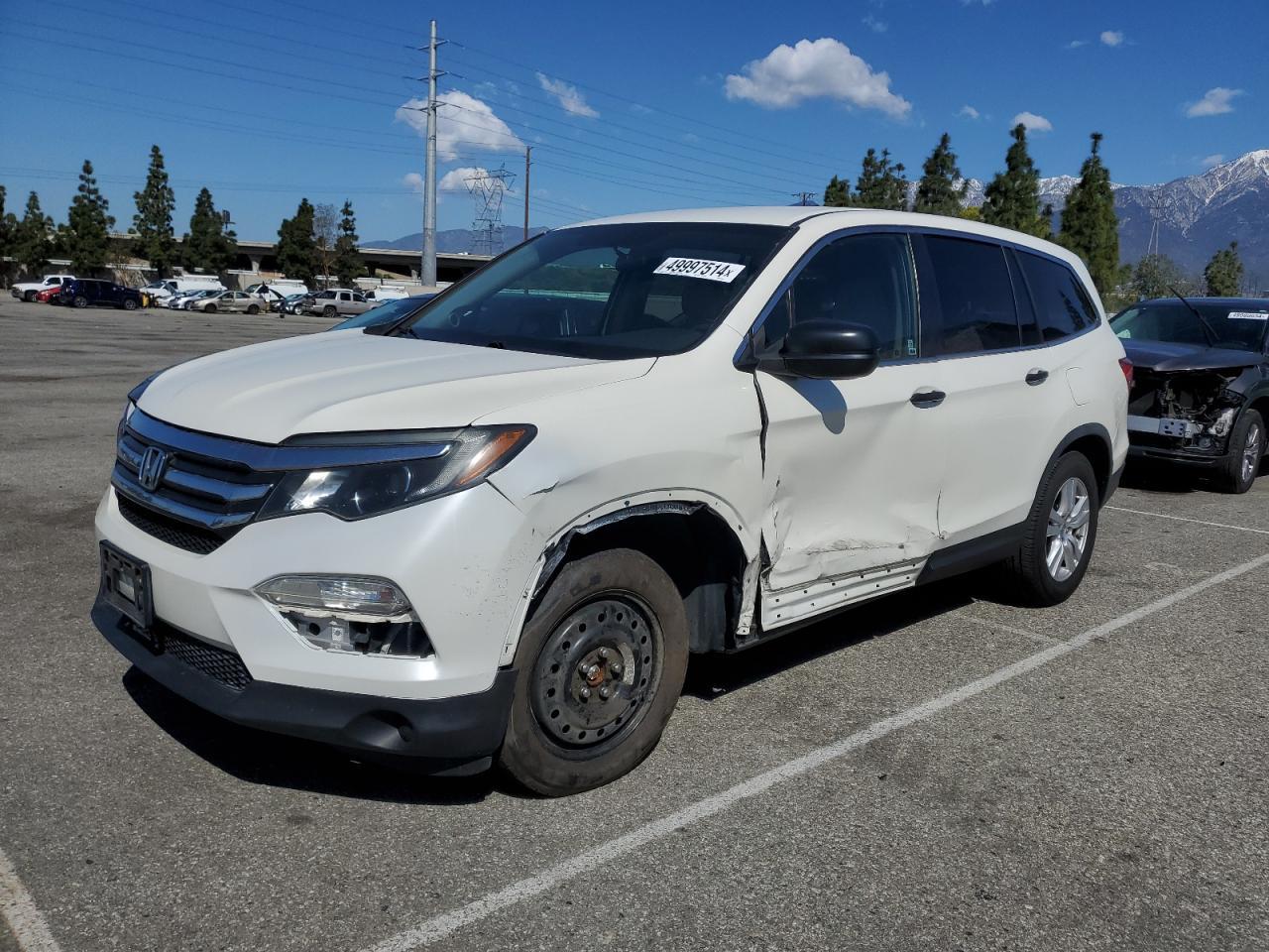 2017 HONDA PILOT LX