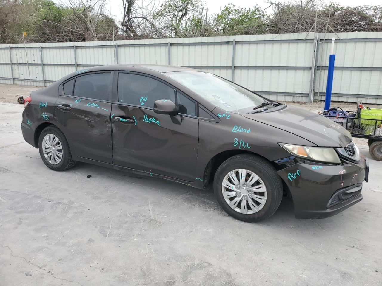 2013 HONDA CIVIC LX - Фото 4
