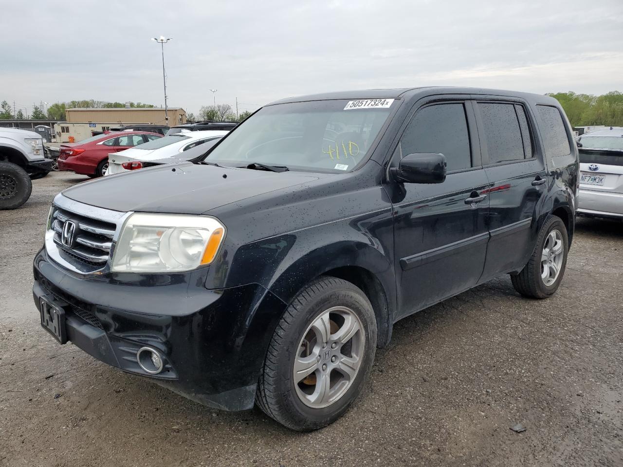 2013 HONDA PILOT EXLN