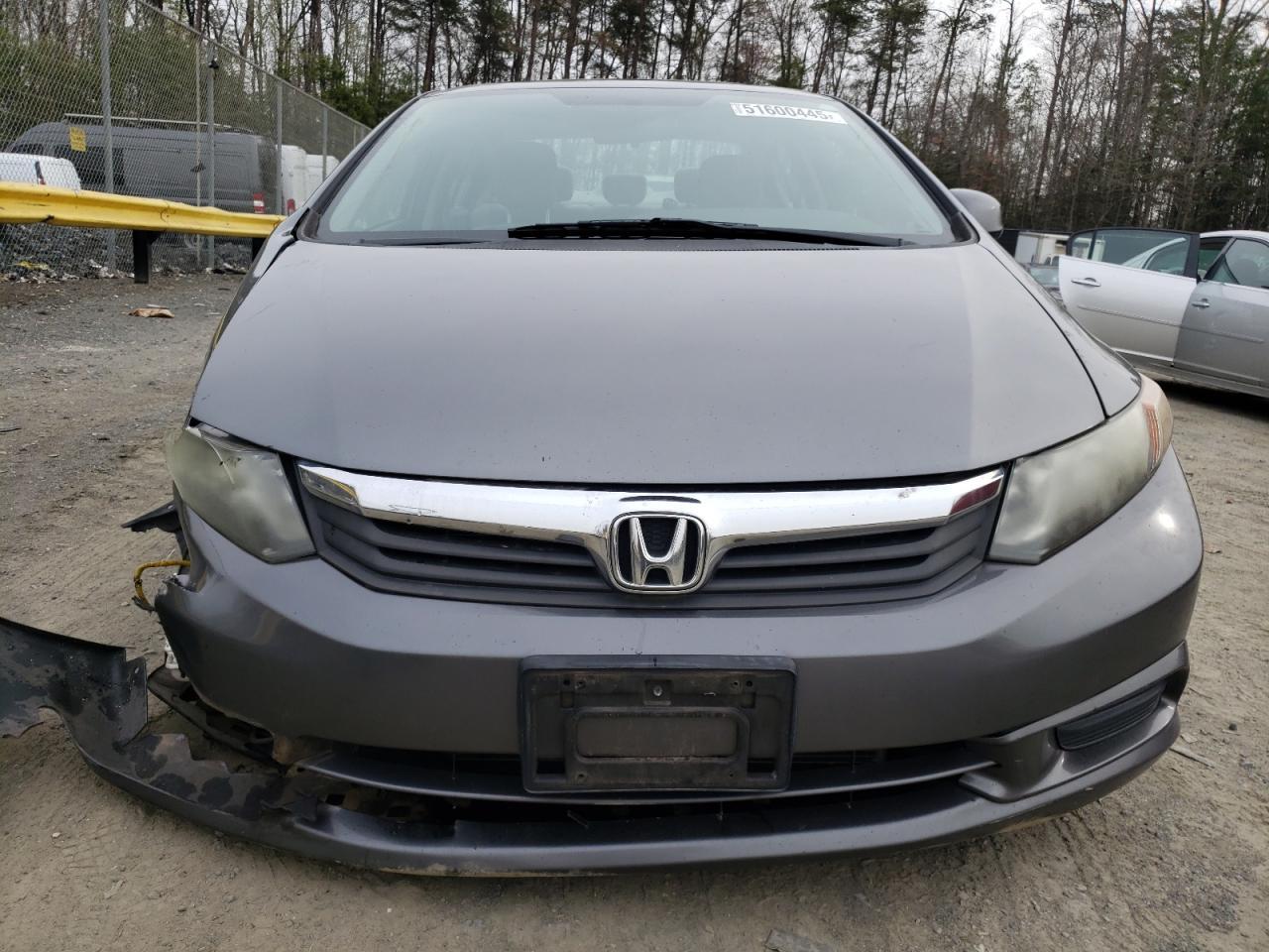 2012 HONDA CIVIC EX - Фото 5