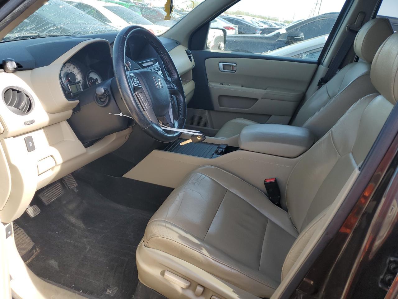 2012 HONDA PILOT EXL - Image 7