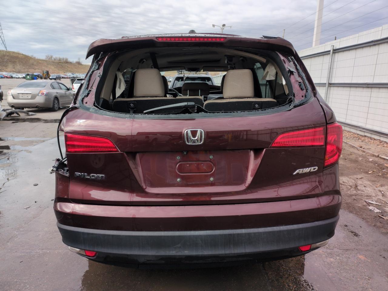 2016 HONDA PILOT EXL - Фото 6