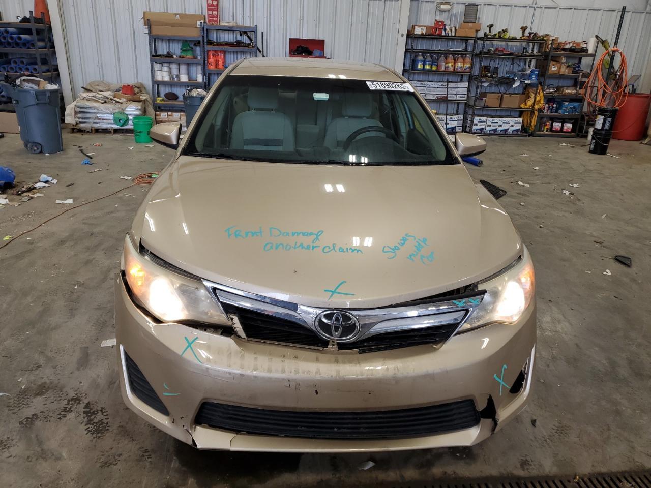 2012 TOYOTA CAMRY BASE - Фото 5