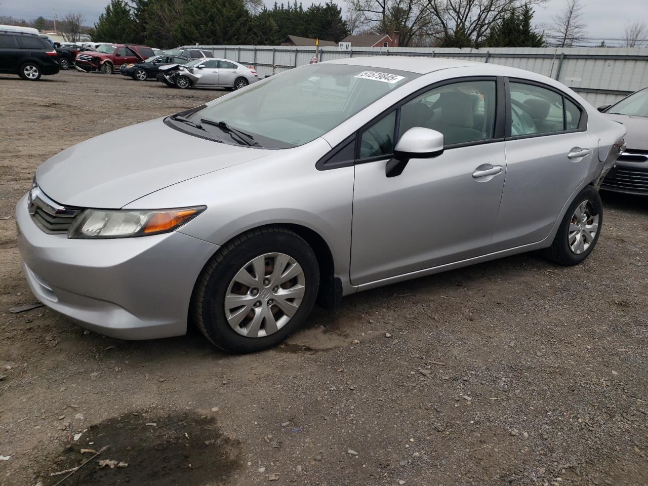 2012 HONDA CIVIC LX