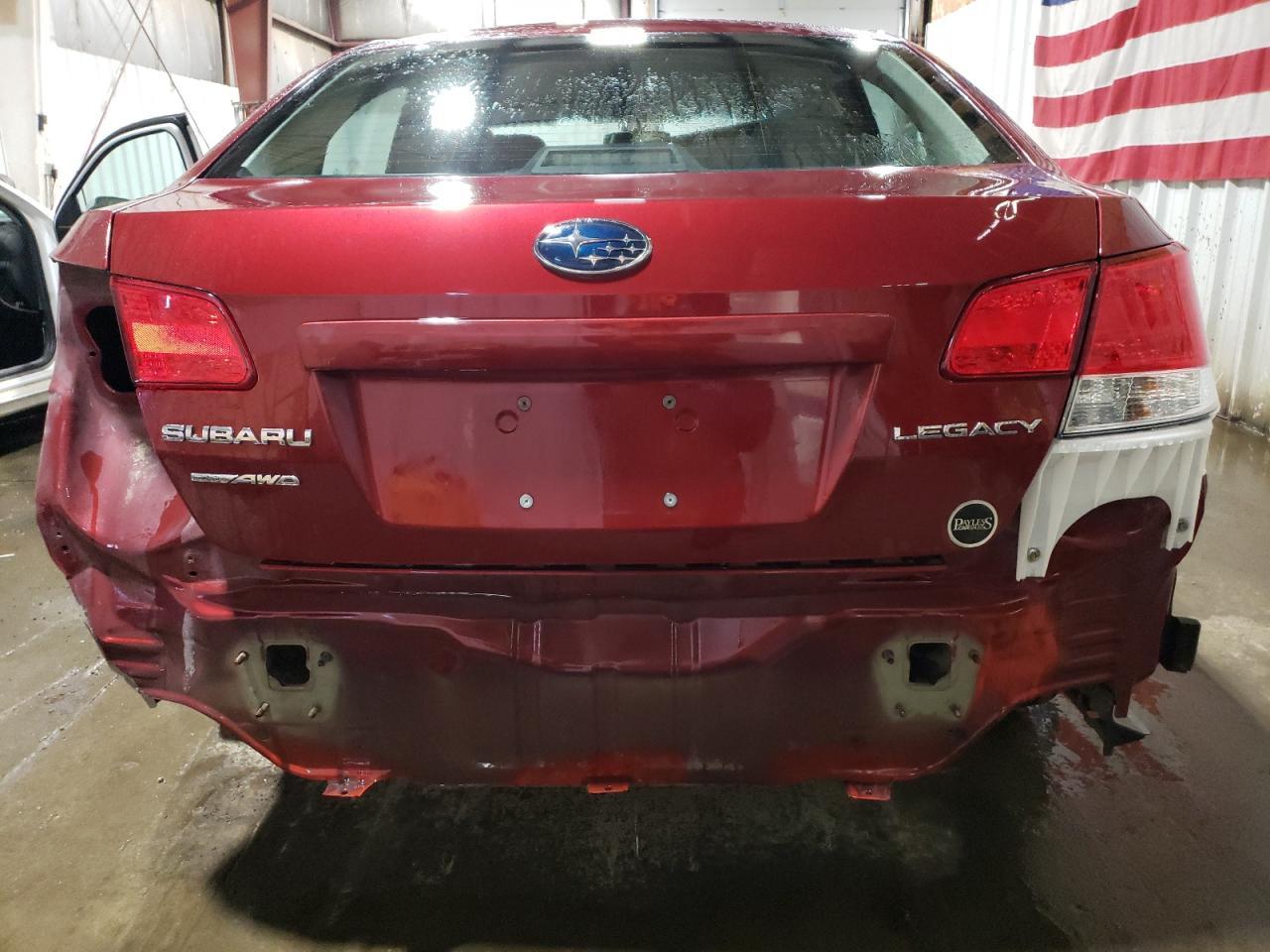 2012 SUBARU LEGACY 2.5 - Фото 6