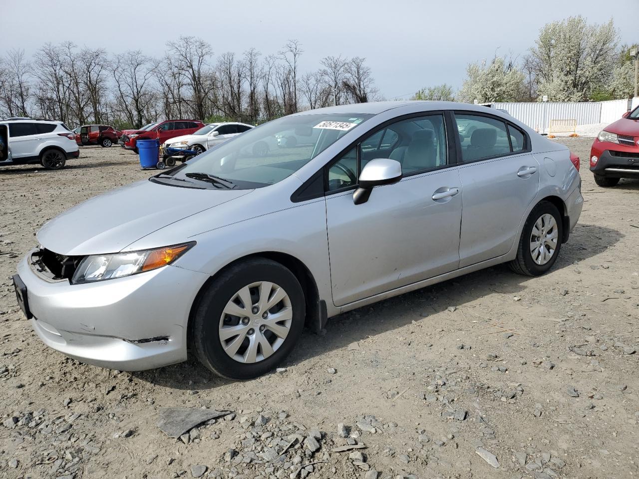 2012 HONDA CIVIC LX