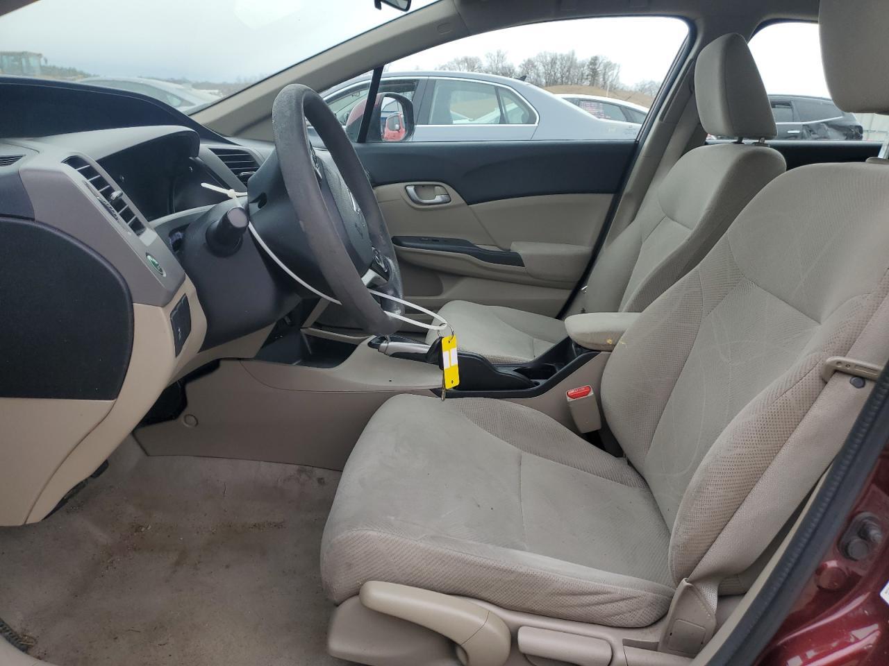 2012 HONDA CIVIC LX - Фото 7