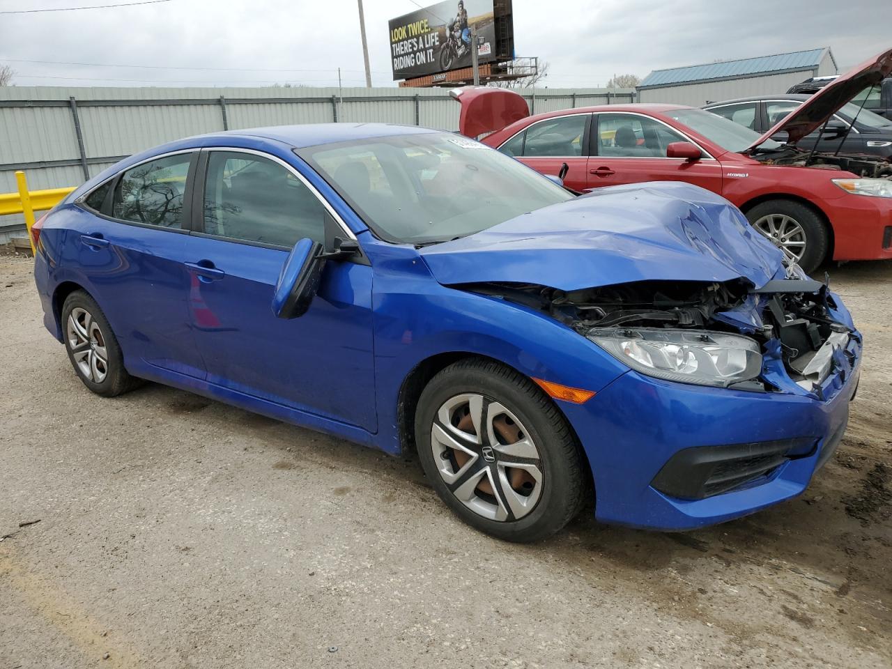 2017 HONDA CIVIC LX - Фото 4