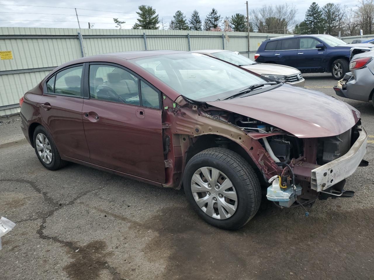 2012 HONDA CIVIC LX - Фото 4