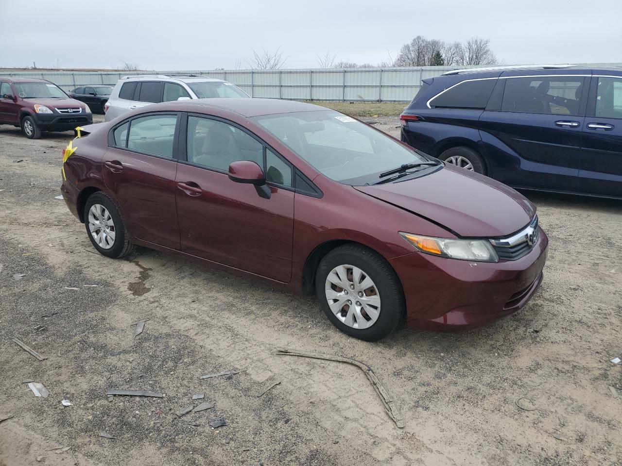 2012 HONDA CIVIC LX - Фото 4