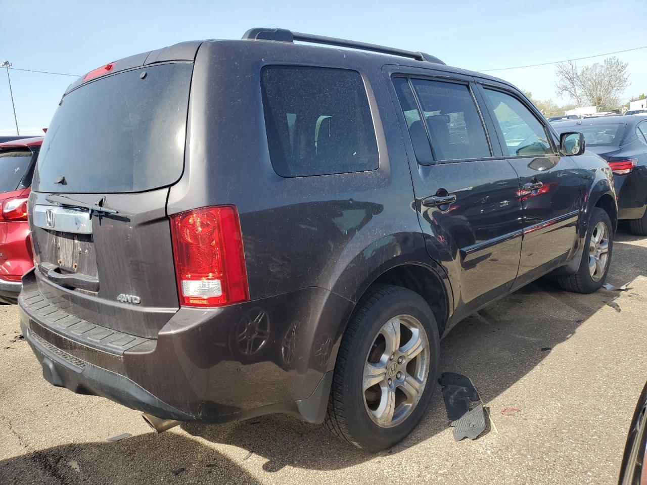 2012 HONDA PILOT EXL - Image 3