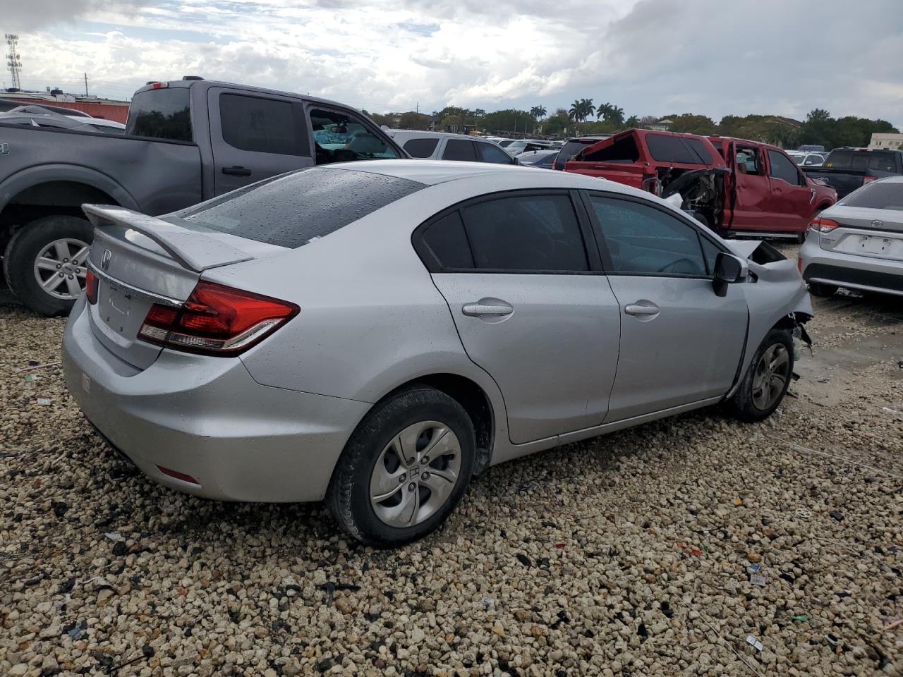 2014 HONDA CIVIC LX - Фото 3