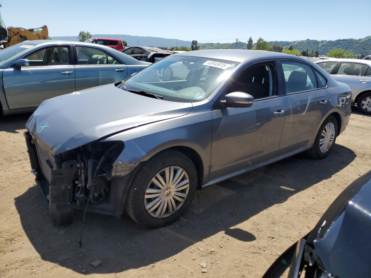 2015 VOLKSWAGEN PASSAT S
