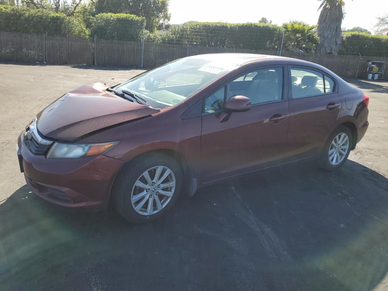 2012 HONDA CIVIC EX