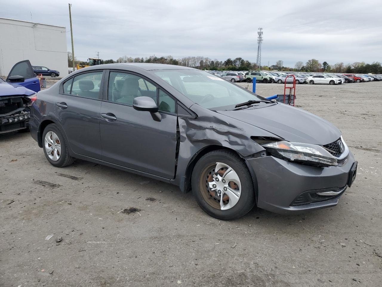 2013 HONDA CIVIC LX - Фото 4