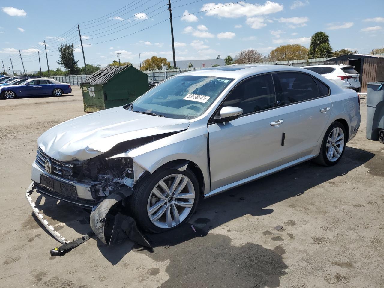 2019 VOLKSWAGEN PASSAT WOL