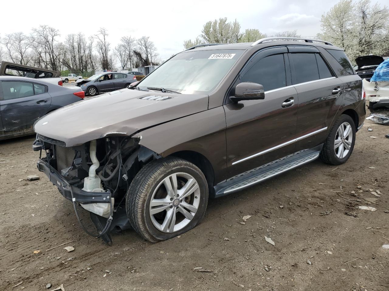 2013 MERCEDES-BENZ ML 350 4MA