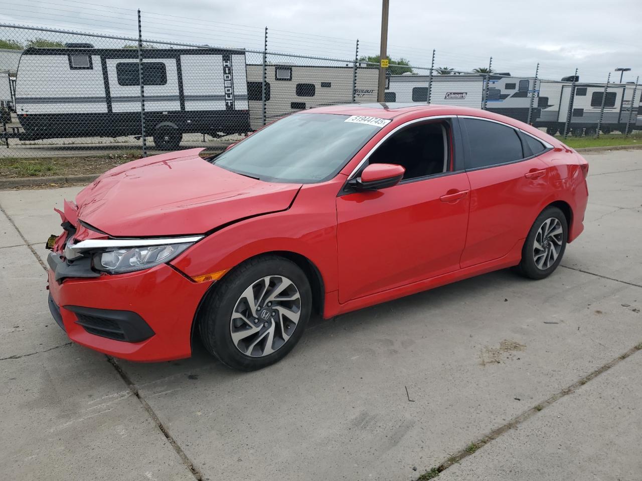 2016 HONDA CIVIC EX