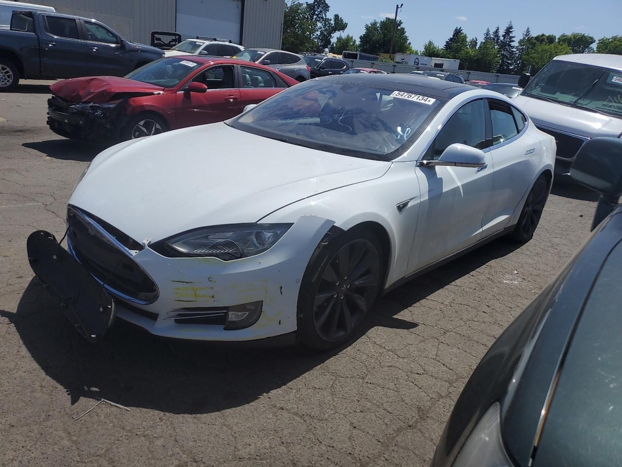 2015 TESLA MODEL S 70 car image