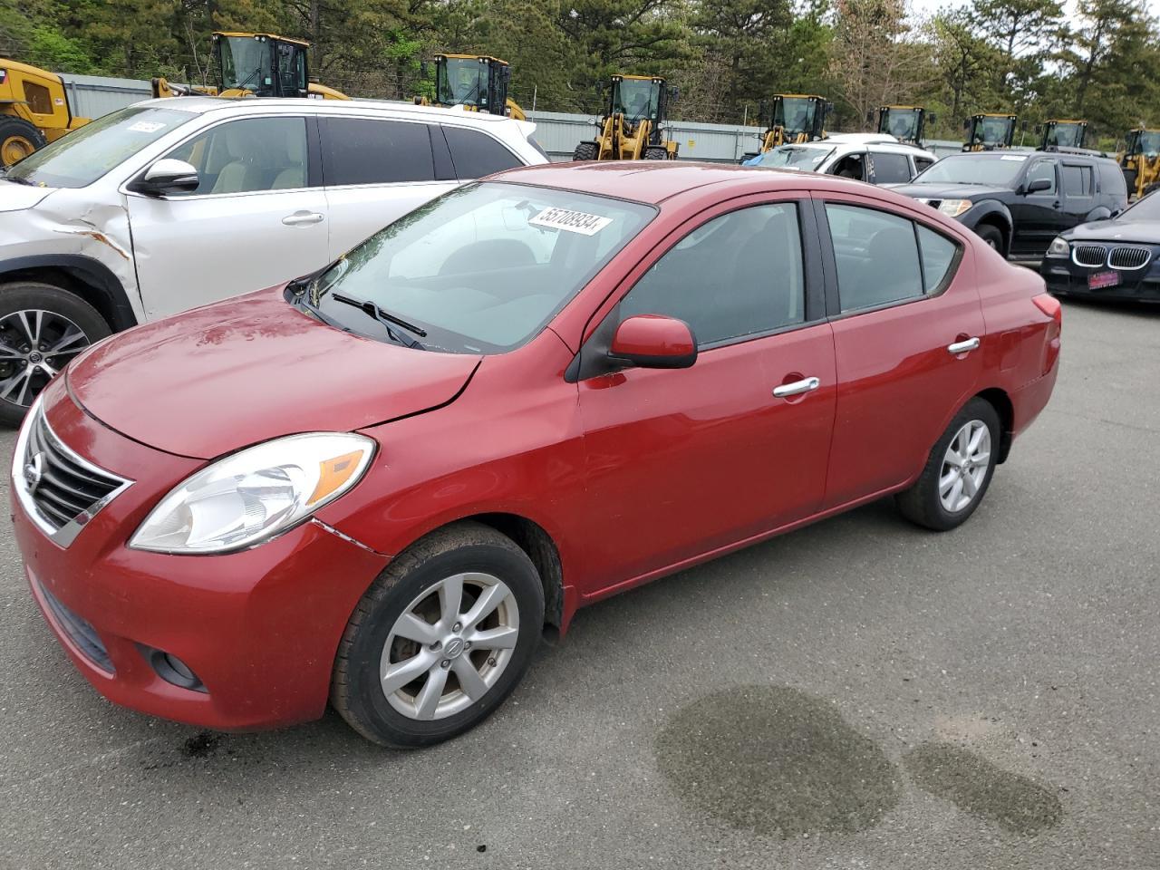 2012 NISSAN VERSA S car image