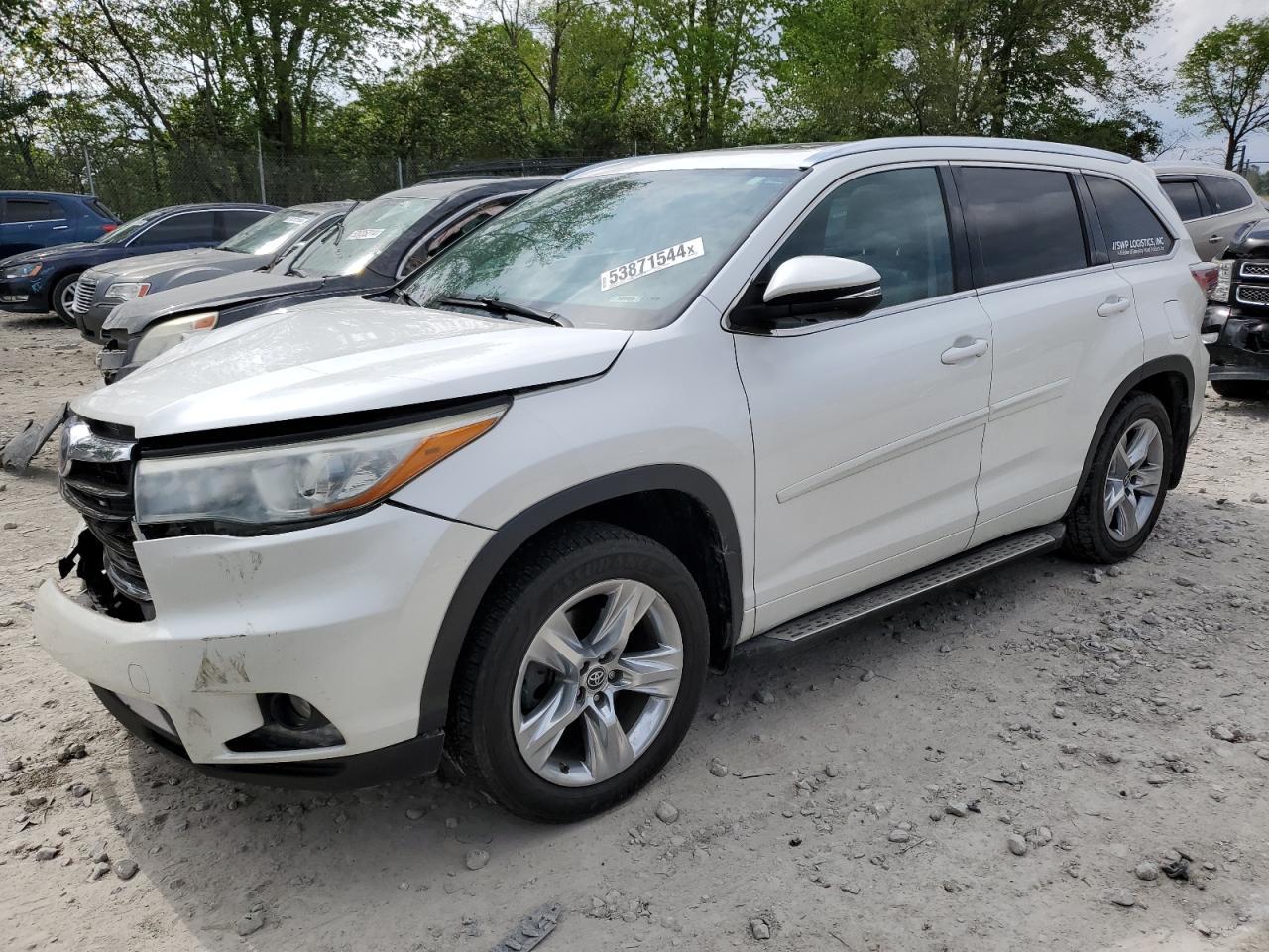 2016 TOYOTA HIGHLANDER car image