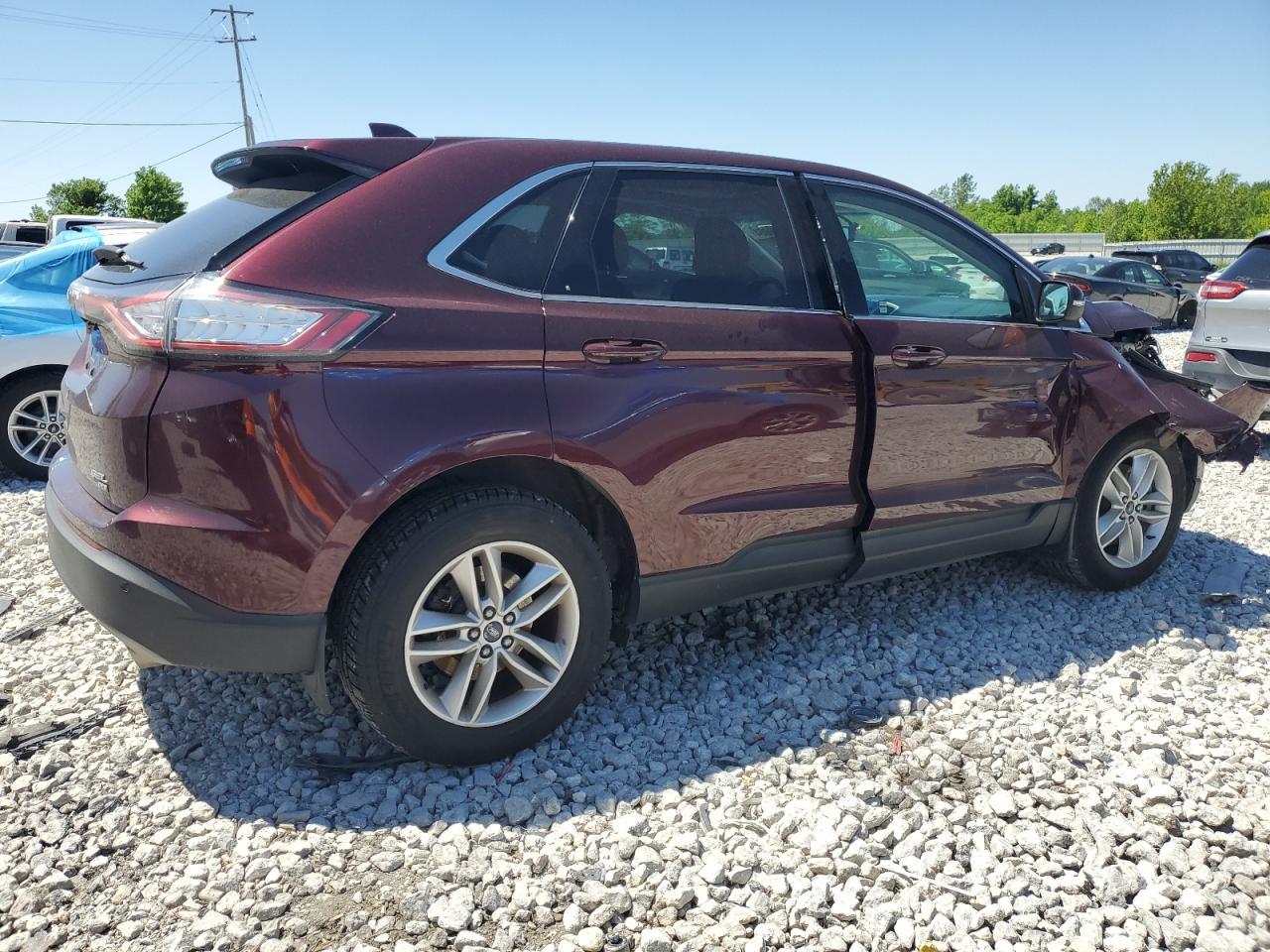 2017 FORD EDGE SEL - Фото 3