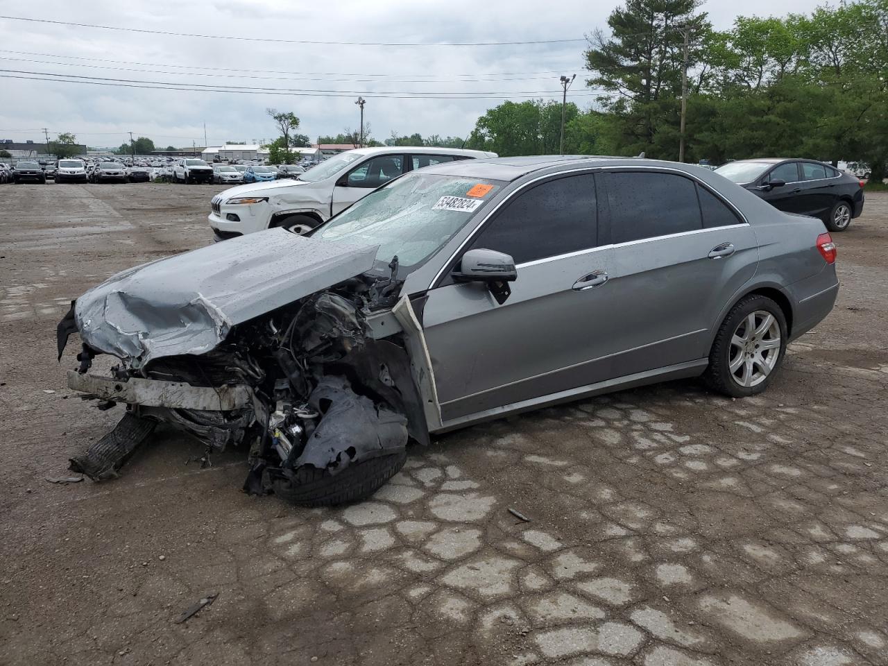 2011 MERCEDES-BENZ E 350 BLUE car image