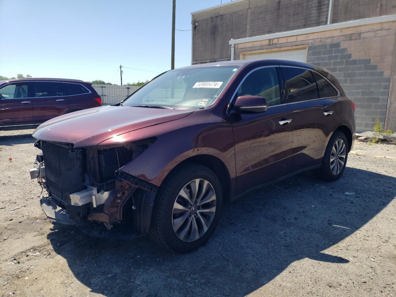 2015 ACURA MDX TECHNO car image