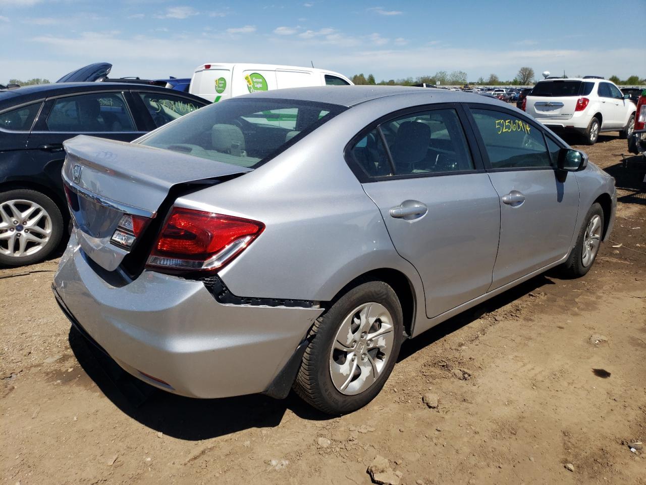 2014 HONDA CIVIC LX - Фото 3
