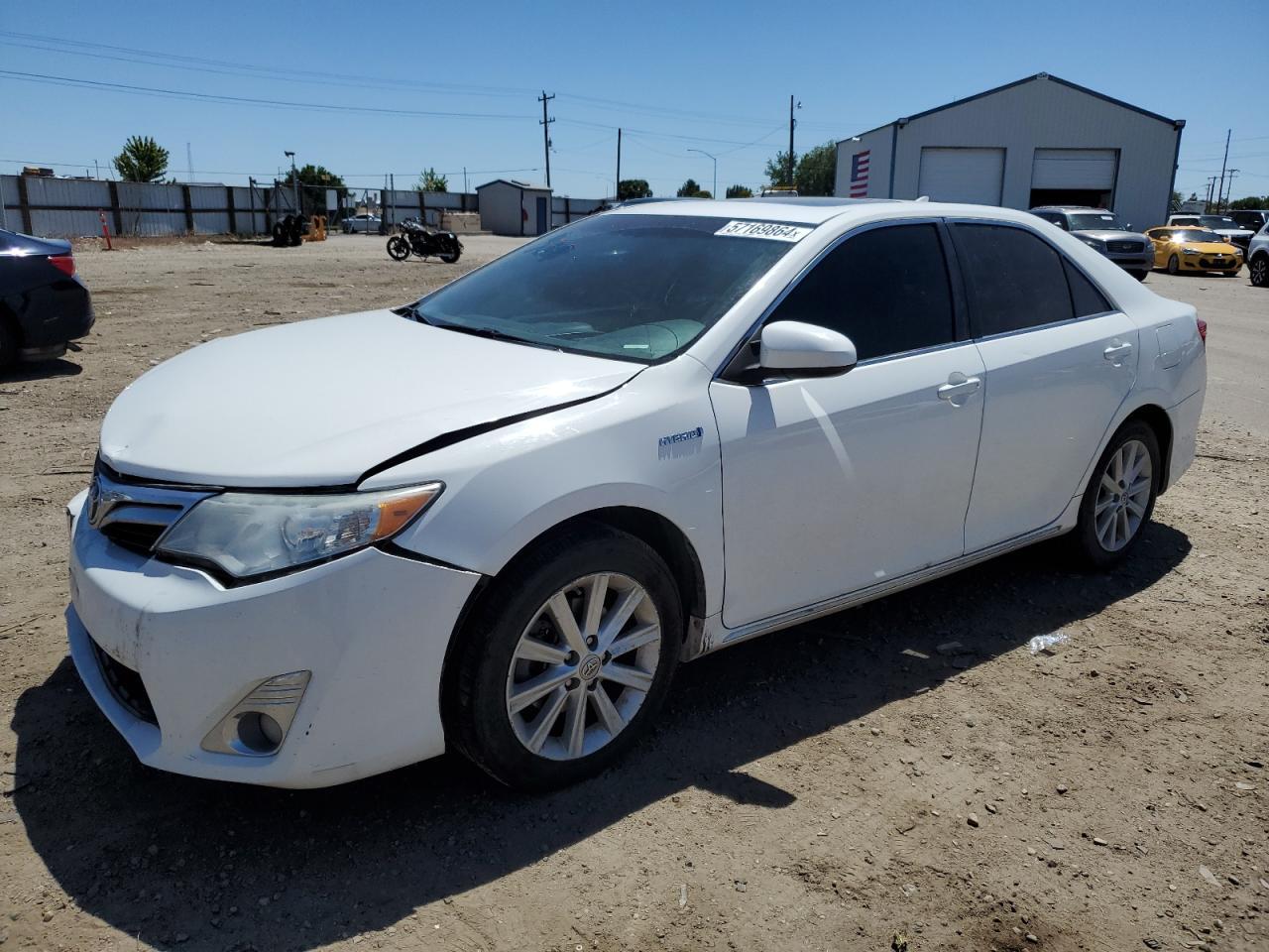 2012 TOYOTA CAMRY HYBR car image