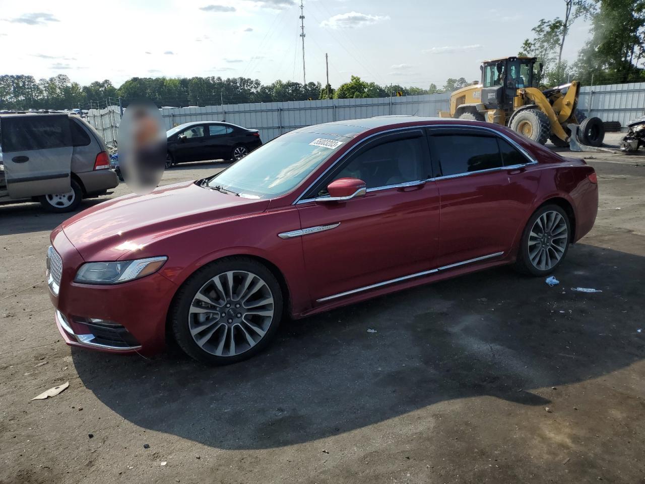 2017 LINCOLN CONTINENTA car image