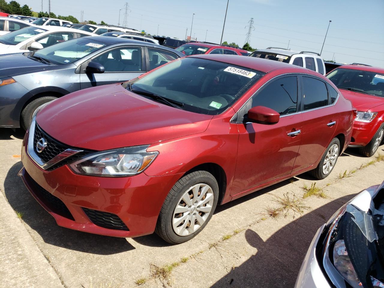 2017 NISSAN SENTRA S car image