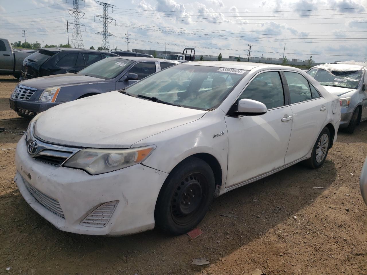 2014 TOYOTA CAMRY HYBR car image