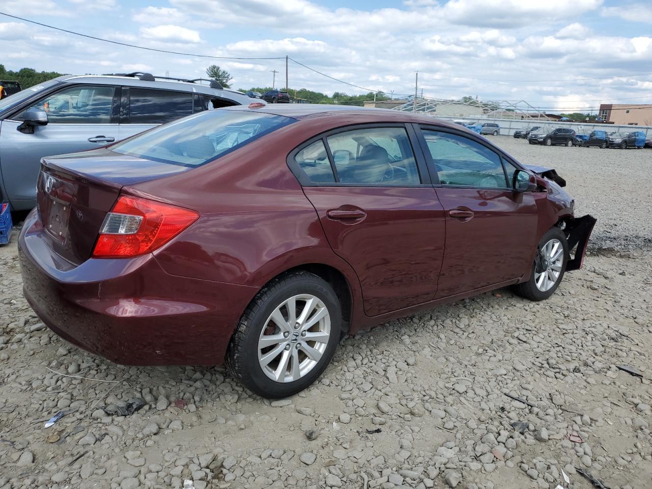 2012 HONDA CIVIC EXL - Фото 3