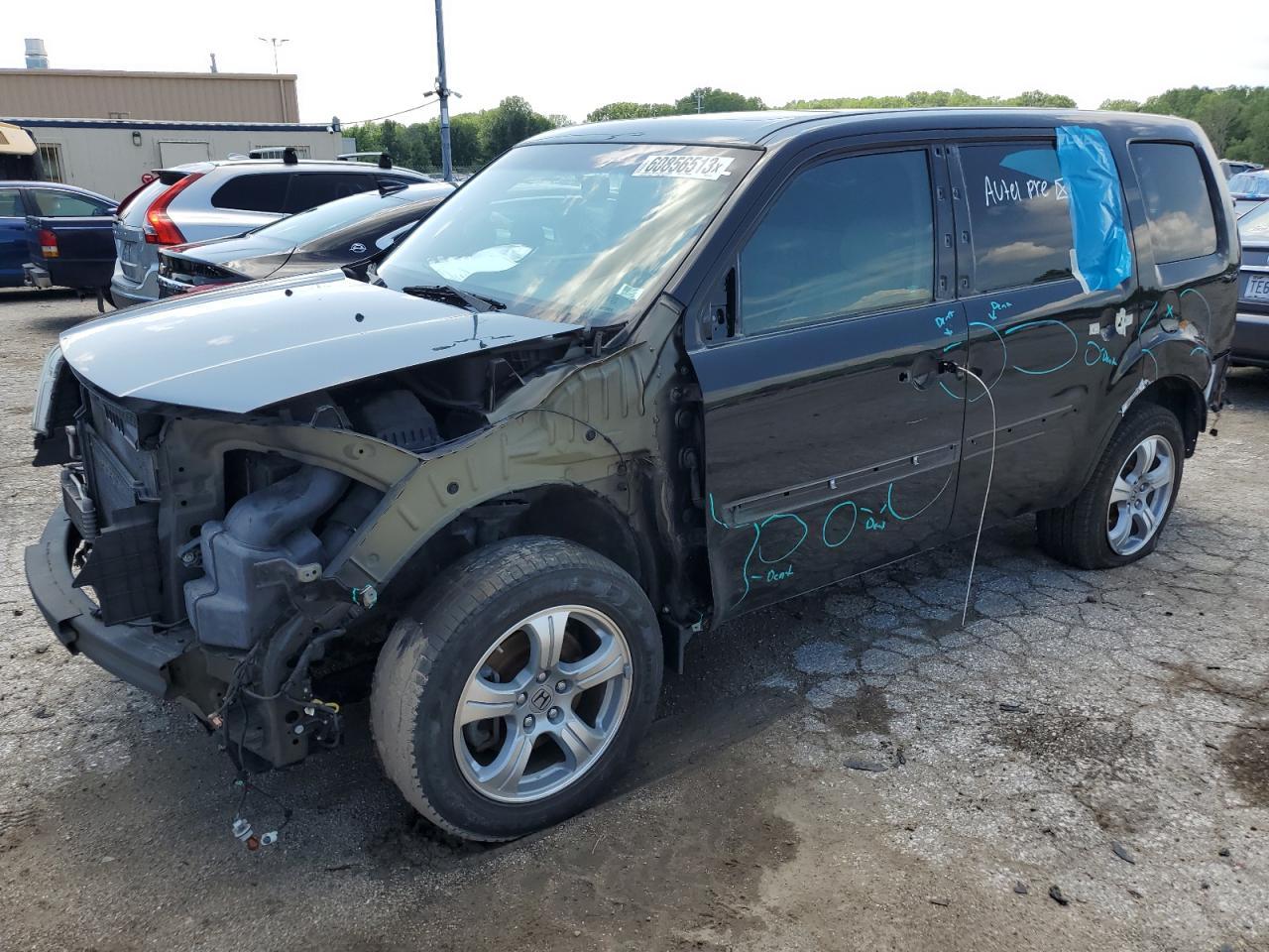 2012 HONDA PILOT EXLN