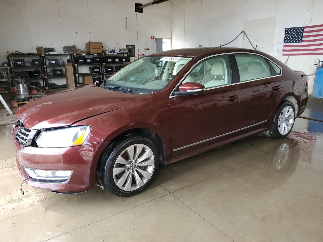 2012 VOLKSWAGEN PASSAT SEL car image