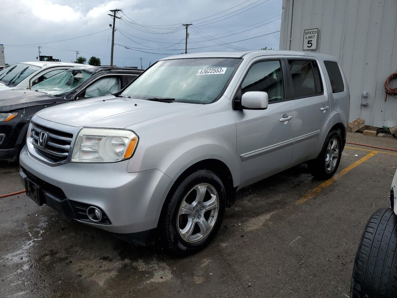 2012 HONDA PILOT EXL